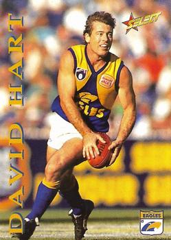 1995 Select AFL #15 David Hart Front